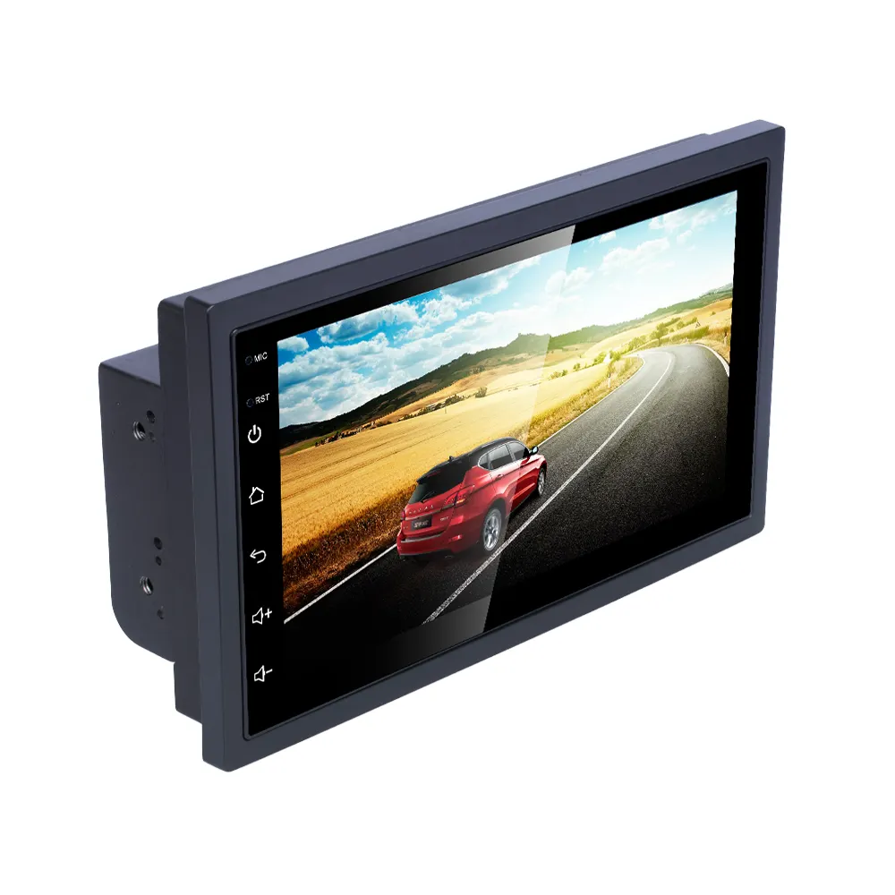 Autoradio Android, écran tactile 1080P, lecteur de musique, stéréo, pour voiture Peugeot 4.0, universel