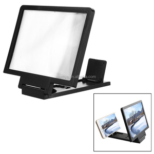 Proiettore Amplificatore <span class=keywords><strong>per</strong></span> <span class=keywords><strong>Cellulare</strong></span> con Supporto Pieghevole, Schermo <span class=keywords><strong>Ingranditore</strong></span> HD <span class=keywords><strong>per</strong></span> Film 3D, Compatibile con Tutti gli Smartphone - Product Image 2