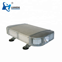 Mini barre lumineuse d'avertissement à base magnétique à LED ambrée