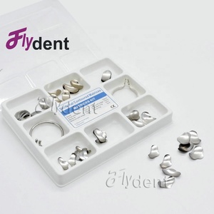 Bandes De Matrice Dentaire Sectionnelles Avec Trous - Tailles 3.5/4.5/5.5/6.5 Mm - Non-adhésives, Pour Odontologie