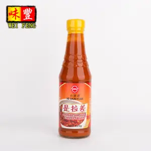 Saus Celup Thai Srimacha Saus Cabai Banyak Thai Pasta HACCP OEM