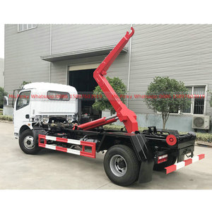 Camión de Basura Autocargable DFAC a Precio Más Bajo, Camión de Basura con Gancho y Contenedor de Basura de 6 Metros Cúbicos en Venta - Product Image 5