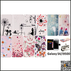 Sản xuất OEM Cartoon Painted da phone case cho Samsung <span class=keywords><strong>S4</strong></span>/<span class=keywords><strong>I9500</strong></span>, Mobile leather case - Product Image 6