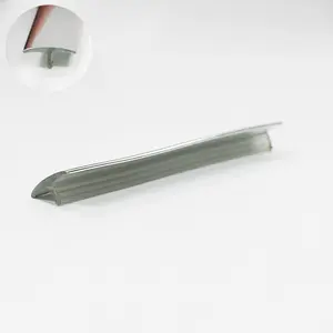 T Molding Clear Plastic Edge Banding Chrome Trim For Video Games And Car Decorations