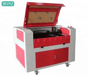 Fábrica Top 10 vendendo alta produtividade China recentemente desenhar pequena máquina de gravação a laser CO2 80W para venda