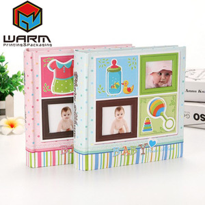 Libro de recuerdos para bebés de primer año, diario, regalo de ducha, fotos e hitos, álbum de recortes de cinco años y álbum de imágenes para niño y niña - Product Image 1