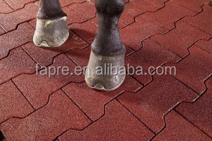 Drainage Rubber Brick Paver <strong>Horse</strong> Barn Flooring Rubber Pavers <strong>Horse</strong> Barns
