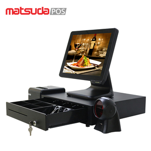 Free shipping high quality factory selling records Touch monitor computer register pos with cheapest price - Product Image 1
