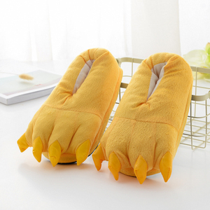 LK Plush <strong>Claw</strong> Toy House <strong>Slippers</strong> High Quality Plush Animal <strong>Claw</strong> <strong>Slippers</strong> Hotel Office Shoes - Product Image 2