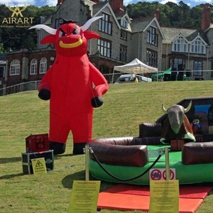 Bisão inflável personalizado do mascote, touro inflável fierce para a propaganda - Product Image 2