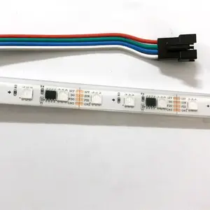 Rgb do pixel inteligente Endereçável tira conduzida com IC TM1914D smd 5050 Breakpoint Fita LEVOU 300leds para a luz do painel