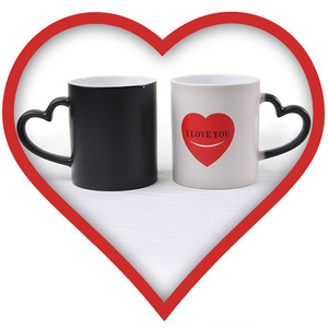 Tazza di san valentino cambiante di calore della tazza di caffè magica di mattina della novità - Product Image 3