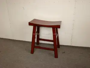 chinese lacquer style furniture wooden stool