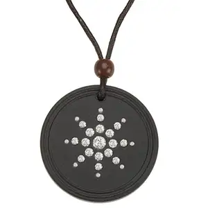 Pendentif aimanté, détartreur, haute énergie, Germanium, Volcano