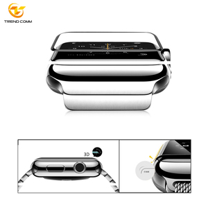 เคสโทรศัพท์มือถือกระจกเทมเปอร์กันแรงกระแทกแบบ5D ใสสำหรับ <span class=keywords><strong>Apple</strong></span> <span class=keywords><strong>Watch</strong></span> <span class=keywords><strong>Series</strong></span> 6 - Product Image 5