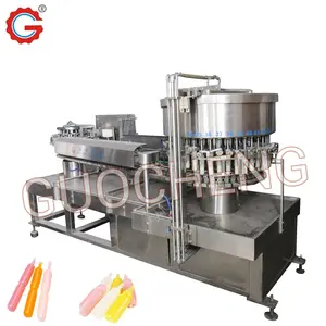 Full Automatic Ice Lolly Popsicle Liquid Filling Sealing Packing Machine