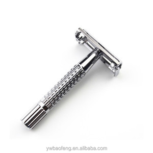 Manual Long Handle Men's Barber Shaving Safety Double Edge Blade <strong>Razor</strong> - Product Image 4