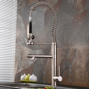 Di alta qualità tirare giù <span class=keywords><strong>rubinetto</strong></span> della <span class=keywords><strong>cucina</strong></span> <span class=keywords><strong>tubo</strong></span> <span class=keywords><strong>flessibile</strong></span> per miscelatore della <span class=keywords><strong>cucina</strong></span> del <span class=keywords><strong>rubinetto</strong></span> nichel spazzolato lavello <span class=keywords><strong>rubinetto</strong></span> estraibile - Product Image 2