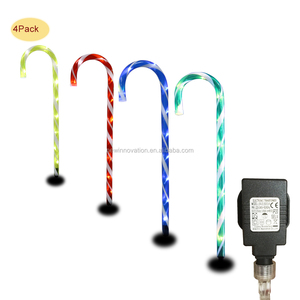 Hot Sales <strong>Christmas</strong> Decorations <strong>Pathway</strong> <strong>Lights</strong> - 30" Tall Candy Cane <strong>Christmas</strong> <strong>Light</strong> Led - Product Image 2