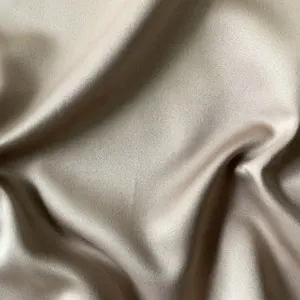 Shaoxing Wholesale Custom Dull Satin Fabric for Women Dress