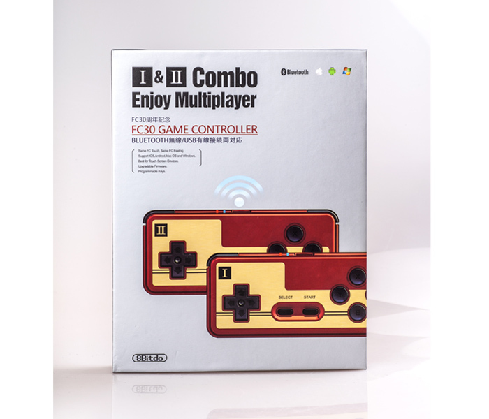 8Bitdo FC30 Combo Dual Wireless BT Game Controller for iOS/Android