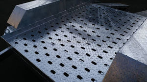 Remorque de Mini-pelle verte, 2500kg, remorque pour camion-véhicule - Product Image 3