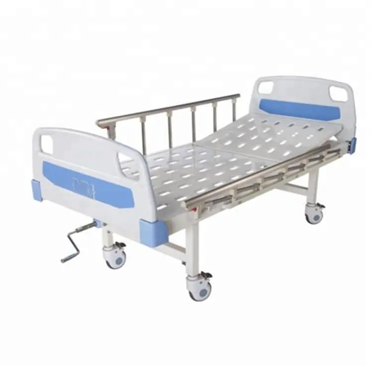 Низкая цена, медицинская кровать, прайс-лист, Больничная кровать с одной рукояткой, медицинская кровать