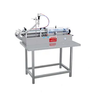 Semi-auto Horizontal Piston Filling Machine/ The horizontal self-suction liquid filling machine