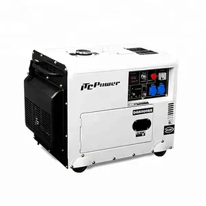 5kW portable type home use diesel silent generator