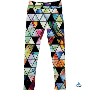 Wholesale Yoga Pants Sex, Custom Yoga Leggings For Women Allover Printed Embroidery Custom Design