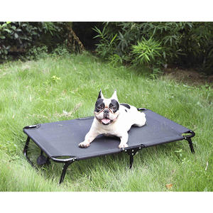เตียงสุนัขพับได้สำหรับเดินทาง ระบายอากาศได้ดี ใช้กลางแจ้ง โครงเหล็ก - Product Image 2