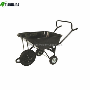 WB6010 चार पहिया व्हील बैरो स्टील संभाल तह टिपर ढोने 4 पहिया <span class=keywords><strong>Wheelbarrow</strong></span> - Product Image 2