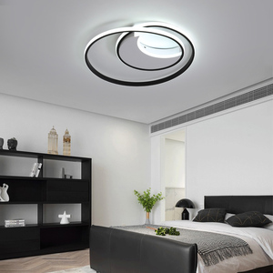 Lustre Plafonniers LED Lampe Pour Salon Chambre Étude Chambre Déco Maison Moderne <span class=keywords><strong>Blanc</strong></span> Plafonnier <span class=keywords><strong>mont</strong></span>é en surface - Product Image 5
