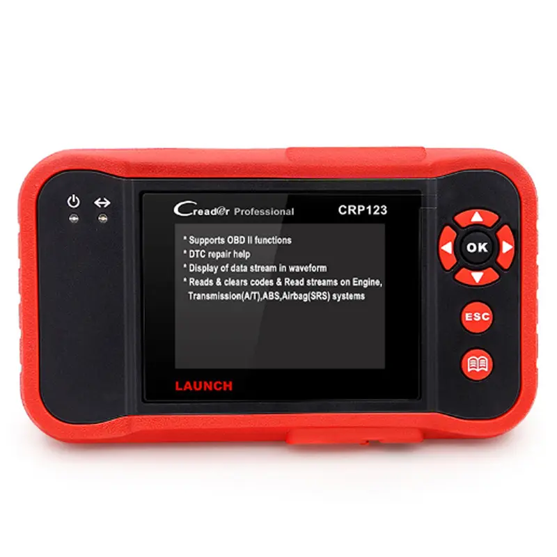 CRP 123 Profesional Auto alat diagnostik X431 CRP 123 Code Reader Scanner Dengan Diagnosis Komprehensif