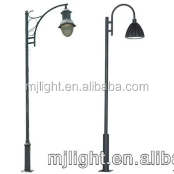 Outdoor led lamp post base yard lichten pole voor oprit verlichting