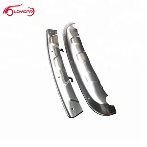 304 Stainless Steel Front Rear Bumper Guard Skid Plate Cover for Hyundai Tucson IX35 2010-2014