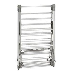 Etagère en métal extensible, sèche-vêtements pour salle de blanchisserie - Product Image 2