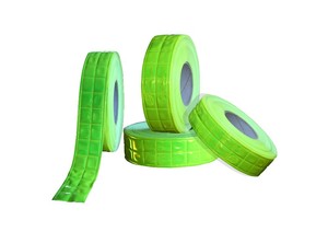 Đầy màu sắc Chất Liệu PVC Băng Phản Chiếu Cho Quần Áo - Product Image 2