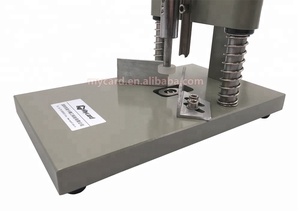 เครื่องกดตัดทรงกลมทำนามบัตรกระดาษพีวีซีทำด้วยมือสำหรับ R10 R4 R6 - Product Image 4