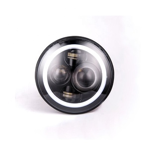 7 pouces Auto <span class=keywords><strong>Phare</strong></span> Conduite Lumières Projecteur Blanc Anf Jaune DRL Haut Bas Faisceau <span class=keywords><strong>Led</strong></span> Phares Haute Puissance <span class=keywords><strong>Led</strong></span> Auto Phares - Product Image 3
