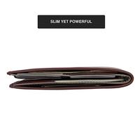 Kulit Asli RFID Blocking Pemegang Paspor Perjalanan Karbon Dompet Kartu Pemegang Beberapa Dompet Branded Dompet untuk Pria