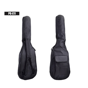 Étui pour <span class=keywords><strong>guitare</strong></span> électrique, <span class=keywords><strong>souple</strong></span>, rembourré, de couleur noire, prix d'usine, OEM, 50 unités - Product Image 1