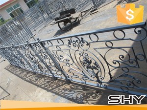 Rampe de balcon <span class=keywords><strong>d</strong></span>écorative en fer forgé - Product Image 6
