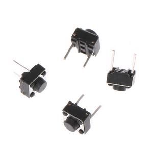 2 دبابيس 6*6*5 مللي متر اللمس التبديل الجزئي لحظة دفع زر التبديل 6x6x5mm - Product Image 1