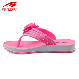 Ngoài Trời Mùa Hè Bãi Biển Nữ PVC Dép Nữ Wedge Flip Flops - Product Image 5