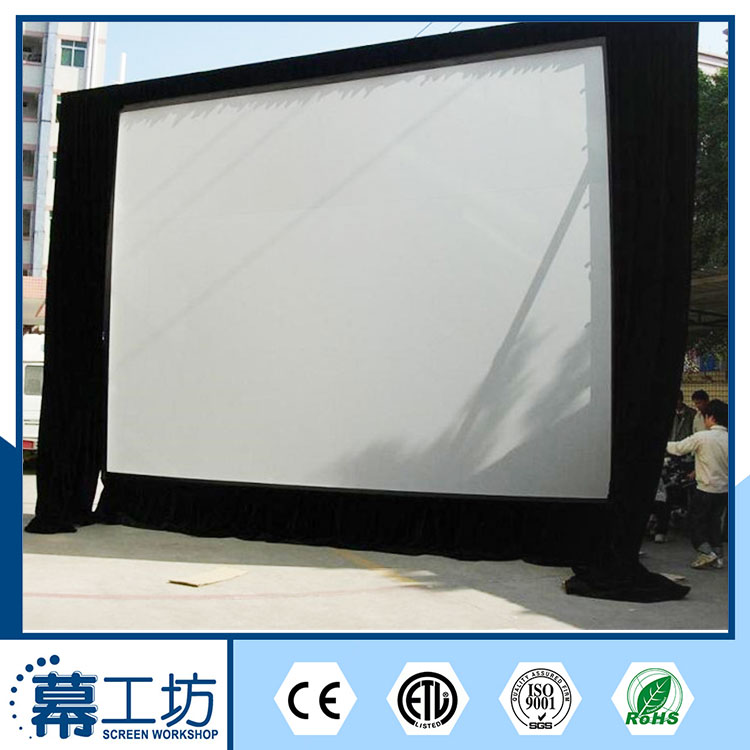 Золотой поставщик 60x90cm реклама сложенный экран, ширма моды алюминия