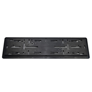 Soporte de placa de matrícula de plástico negro de tamaño europeo y país de Oriente Medio para <span class=keywords><strong>coche</strong></span> - Product Image 5