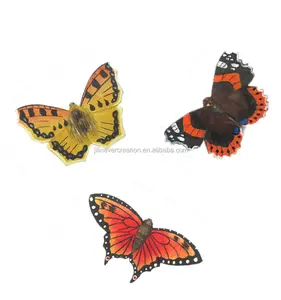 promotional wooden crafts spring fridge magnet butterfly