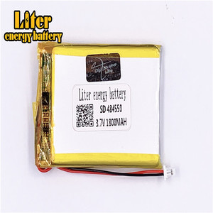 Plug 1.0-2 P 3.7 V 484550 1800 mah lipo battery Rechargeable solar li ion polymer lithium battery with PCM - Product Image 2