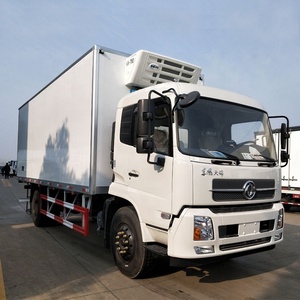 Dongfeng mini refrigerato van camion per carne e pesce, Frutta e verdura catena del freddo box auto - Product Image 4